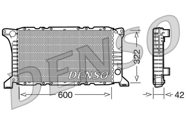 Isı değiştiricisi, motor soğutması DRM10097 uygun fiyat ile hemen sipariş verin!