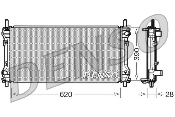 Isı değiştiricisi, motor soğutması DRM10102 uygun fiyat ile hemen sipariş verin!