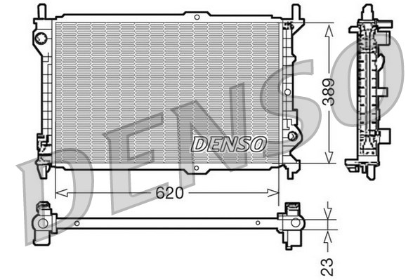 Isı değiştiricisi, motor soğutması DRM10107 uygun fiyat ile hemen sipariş verin!