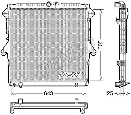 Isı değiştiricisi, motor soğutması DRM10119 uygun fiyat ile hemen sipariş verin!