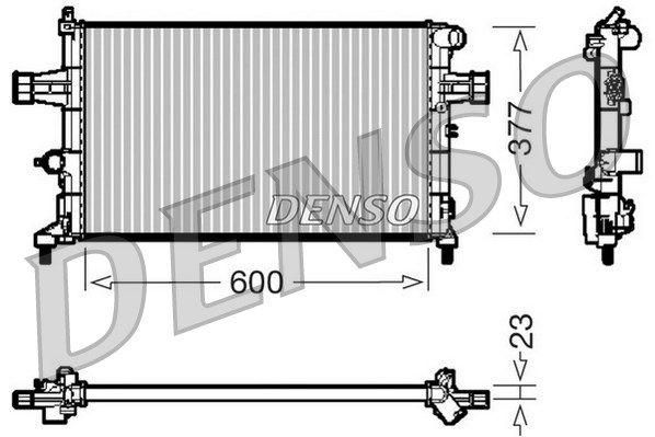 Isı değiştiricisi, motor soğutması DRM20083 uygun fiyat ile hemen sipariş verin!