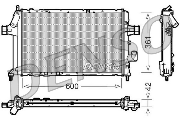 Isı değiştiricisi, motor soğutması DRM20085 uygun fiyat ile hemen sipariş verin!