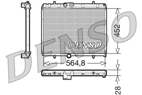 Isı değiştiricisi, motor soğutması DRM21057 uygun fiyat ile hemen sipariş verin!