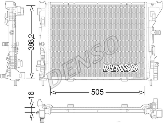 Isı değiştiricisi, motor soğutması DRM23035 uygun fiyat ile hemen sipariş verin!