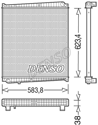 Isı değiştiricisi, motor soğutması DRM23047 uygun fiyat ile hemen sipariş verin!