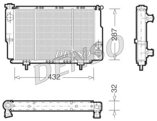 Isı değiştiricisi, motor soğutması DRM23060 uygun fiyat ile hemen sipariş verin!