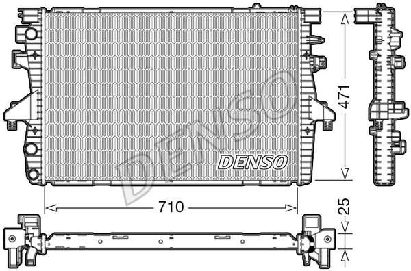 Isı değiştiricisi, motor soğutması DRM32039 uygun fiyat ile hemen sipariş verin!