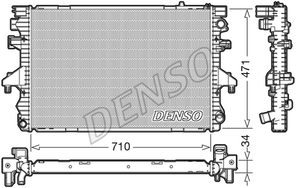 Isı değiştiricisi, motor soğutması DRM32040 uygun fiyat ile hemen sipariş verin!