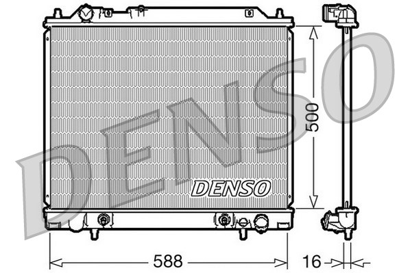 Isı değiştiricisi, motor soğutması DRM45013 uygun fiyat ile hemen sipariş verin!