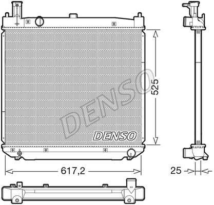 Isı değiştiricisi, motor soğutması DRM50141 uygun fiyat ile hemen sipariş verin!