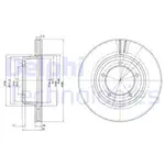 Fren diski BG2612C LAND ROVER DEFENDER Station Wagon (L316) 2.4 Td4 4x4 (L316)