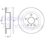 Fren diski BG4706C MINI MINI (F56) One