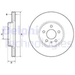 Fren diski BG4799C AUDI A4 B9 (8W2, 8WC) 2.0 TFSI quattro