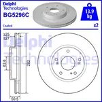 Fren diski BG5296C FORD FOCUS IV (HN) 1.5 Ti-VCT