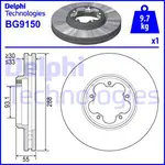 Fren diski BG9150 FORD TOURNEO CUSTOM V362 Minibüs/Otobüs (F3) 2.0 EcoBlue