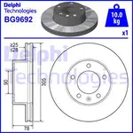 Fren diski BG9692 NISSAN INTERSTAR Minibüs/Otobüs (X70) dCi 100