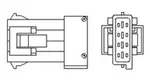 Sensör, lambda değeri 466016355043 CITROËN C3 II (SC_) 1.4