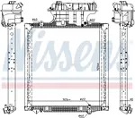 Isı değiştiricisi, motor soğutması 606224 uygun fiyat ile hemen sipariş verin!