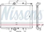 Isı değiştiricisi, motor soğutması 63702 CITROËN C5 I Break (DE_) 2.0 16V (DERFNF, DERFNC, RERFNC)