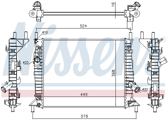 Isı değiştiricisi, motor soğutması 62112 uygun fiyat ile hemen sipariş verin!