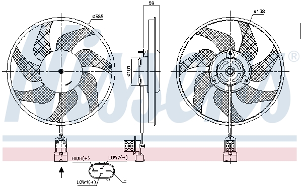 Fan, motor soğutması 850048 uygun fiyat ile hemen sipariş verin!