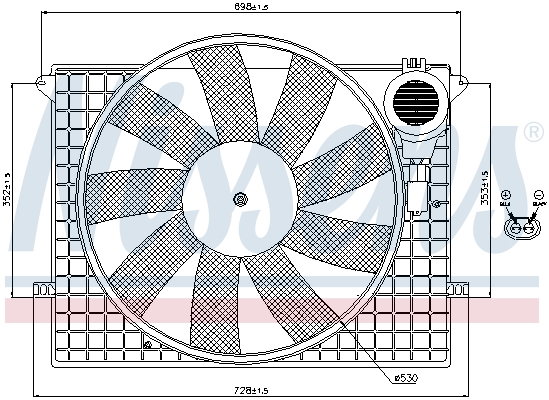 Fan, motor soğutması 850061 uygun fiyat ile hemen sipariş verin!