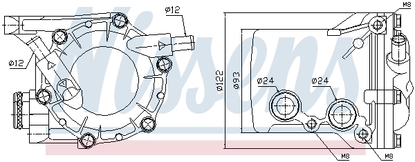 Isı değiştiricisi, motor yağı 90583 uygun fiyat ile hemen sipariş verin!