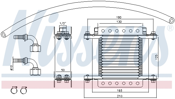 Isı değiştiricisi, motor yağı 90634 uygun fiyat ile hemen sipariş verin!