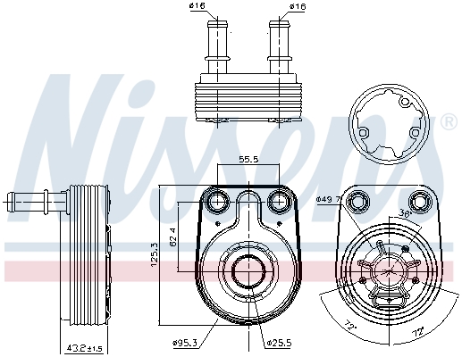 Isı değiştiricisi, motor yağı 90795 uygun fiyat ile hemen sipariş verin!