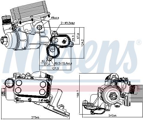 Isı değiştiricisi, motor yağı 90924 uygun fiyat ile hemen sipariş verin!