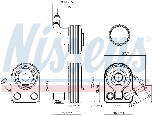 Isı değiştiricisi, motor yağı 90970 uygun fiyat ile hemen sipariş verin!