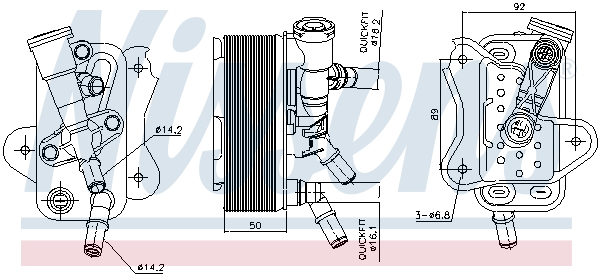 Isı değiştiricisi, motor yağı 91299 uygun fiyat ile hemen sipariş verin!