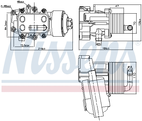 Isı değiştiricisi, motor yağı 91315 uygun fiyat ile hemen sipariş verin!