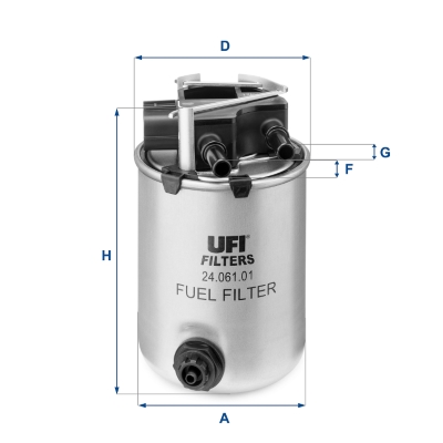 Filtre, yakıt 24.061.01 uygun fiyat ile hemen sipariş verin!