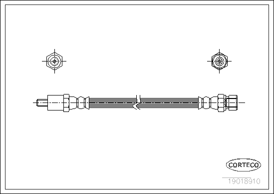 Hortum bağlantısı, fren hidroliği 19018910 uygun fiyat ile hemen sipariş verin!