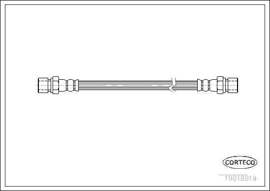 Hortum bağlantısı, fren hidroliği 19018919 uygun fiyat ile hemen sipariş verin!