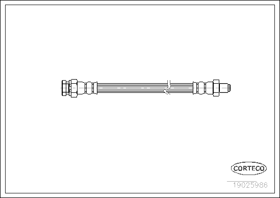 Hortum bağlantısı, fren hidroliği 19025986 uygun fiyat ile hemen sipariş verin!