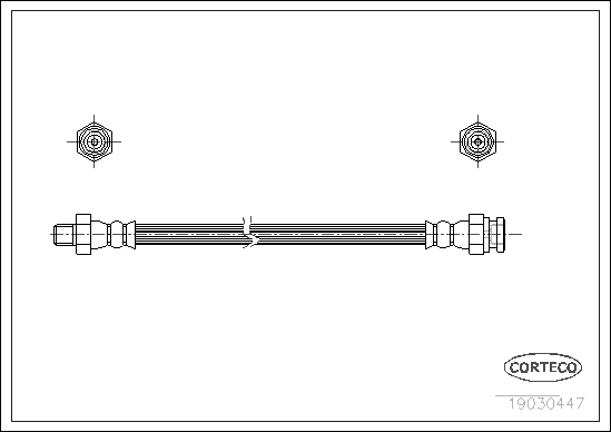 Hortum bağlantısı, fren hidroliği 19030447 uygun fiyat ile hemen sipariş verin!