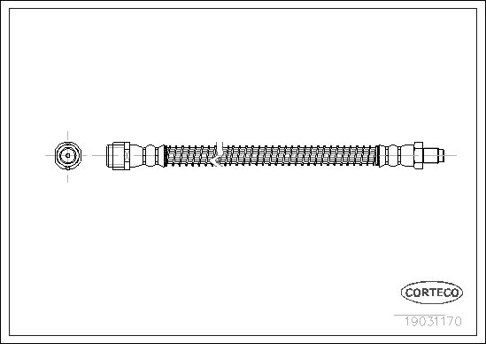 Hortum bağlantısı, fren hidroliği 19031170 uygun fiyat ile hemen sipariş verin!
