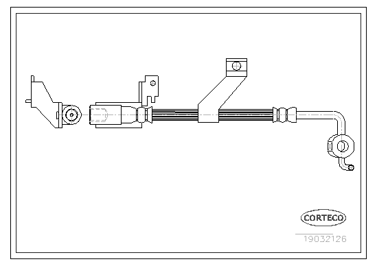 Hortum bağlantısı, fren hidroliği 19032126 uygun fiyat ile hemen sipariş verin!