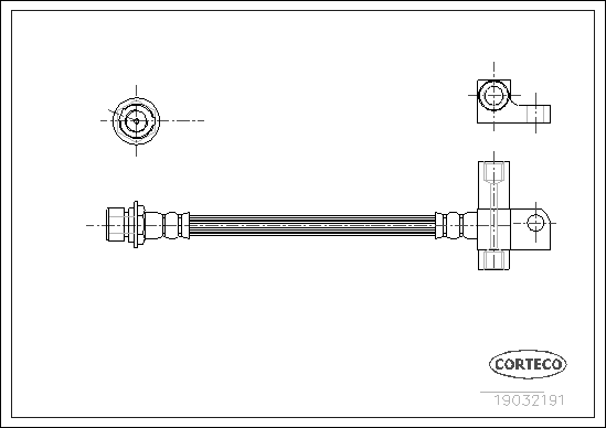 Hortum bağlantısı, fren hidroliği 19032191 uygun fiyat ile hemen sipariş verin!