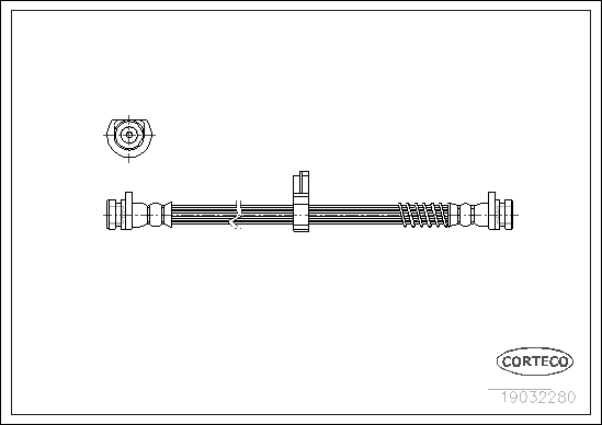 Hortum bağlantısı, fren hidroliği 19032280 uygun fiyat ile hemen sipariş verin!