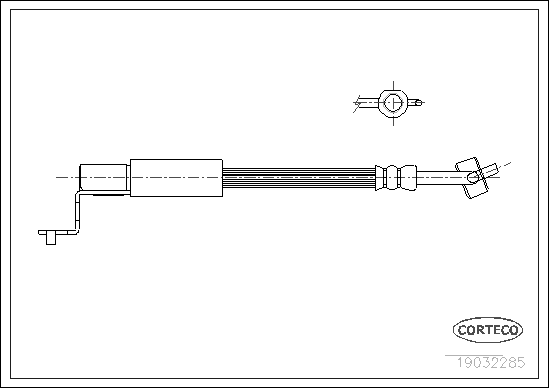 Hortum bağlantısı, fren hidroliği 19032285 uygun fiyat ile hemen sipariş verin!
