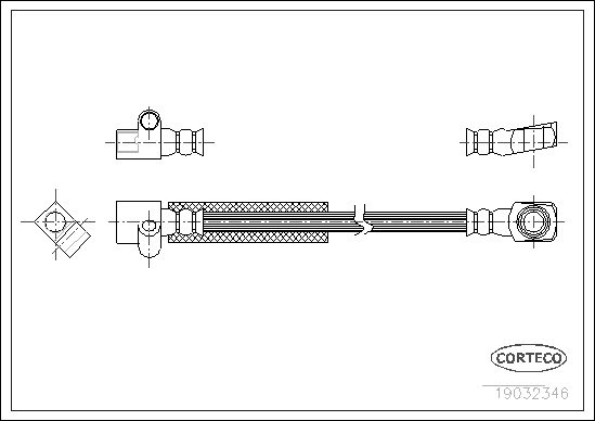 Hortum bağlantısı, fren hidroliği 19032346 uygun fiyat ile hemen sipariş verin!