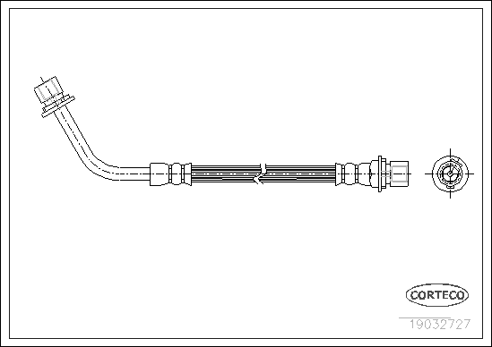 Hortum bağlantısı, fren hidroliği 19032727 uygun fiyat ile hemen sipariş verin!