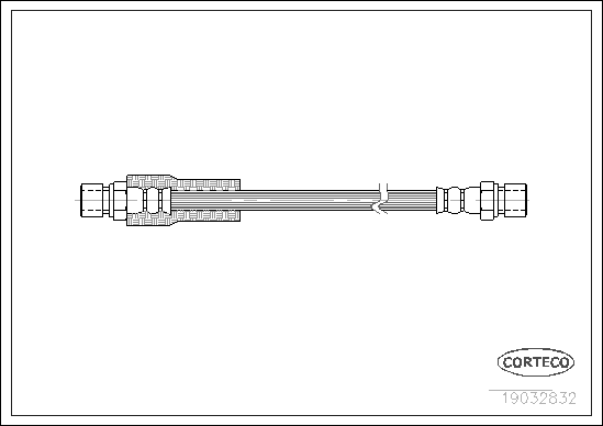 Hortum bağlantısı, fren hidroliği 19032832 uygun fiyat ile hemen sipariş verin!