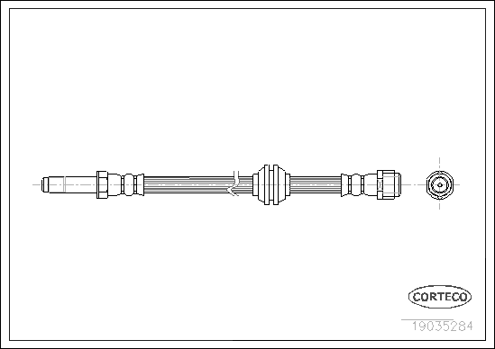Hortum bağlantısı, fren hidroliği 19035284 uygun fiyat ile hemen sipariş verin!