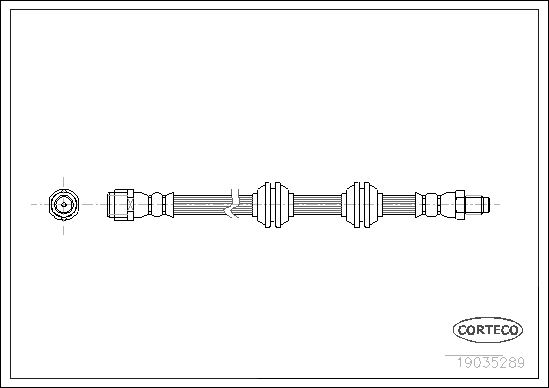 Hortum bağlantısı, fren hidroliği 19035289 uygun fiyat ile hemen sipariş verin!