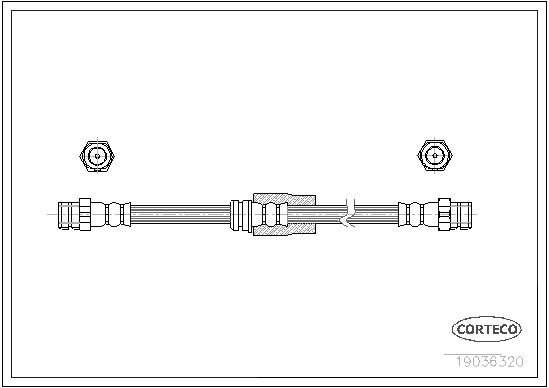 Hortum bağlantısı, fren hidroliği 19036320 uygun fiyat ile hemen sipariş verin!