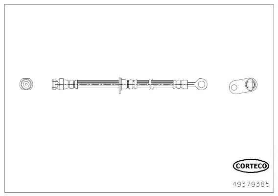 Hortum bağlantısı, fren hidroliği 49379385 uygun fiyat ile hemen sipariş verin!
